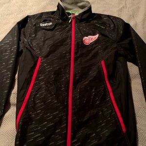 Reebok Center Ice NHL Detroit Red Wings PlayDry Jacket Mens Sz S
